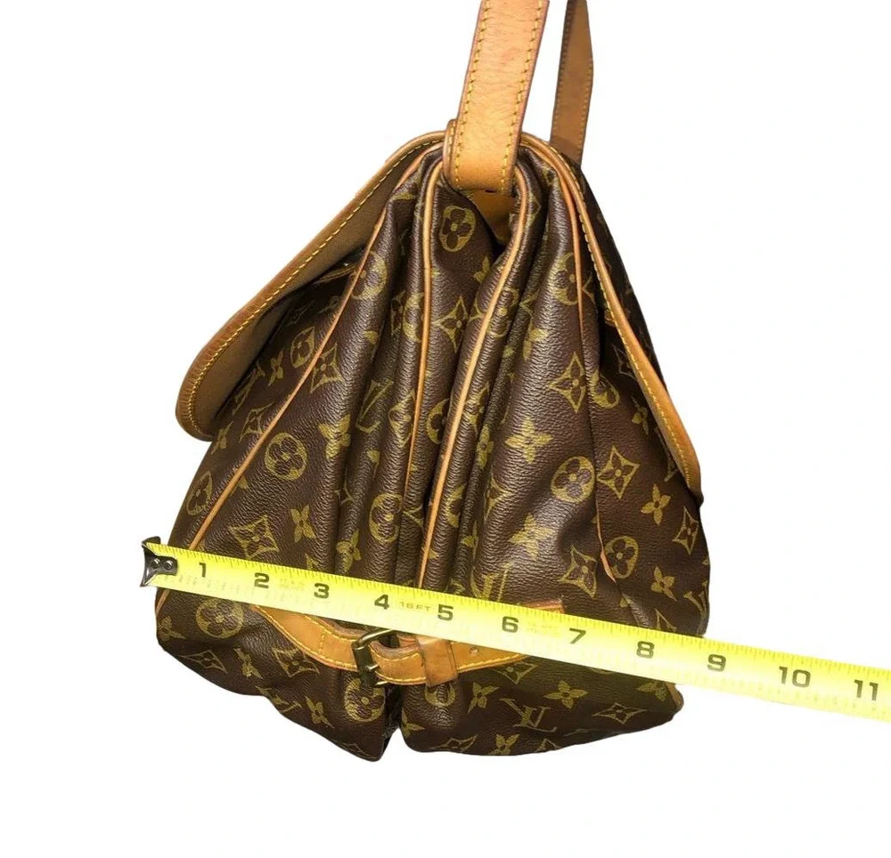 LOUIS VUITTON Saumur 35 Double Sided LV Messenger Shoulder Bag LV DUST BAG